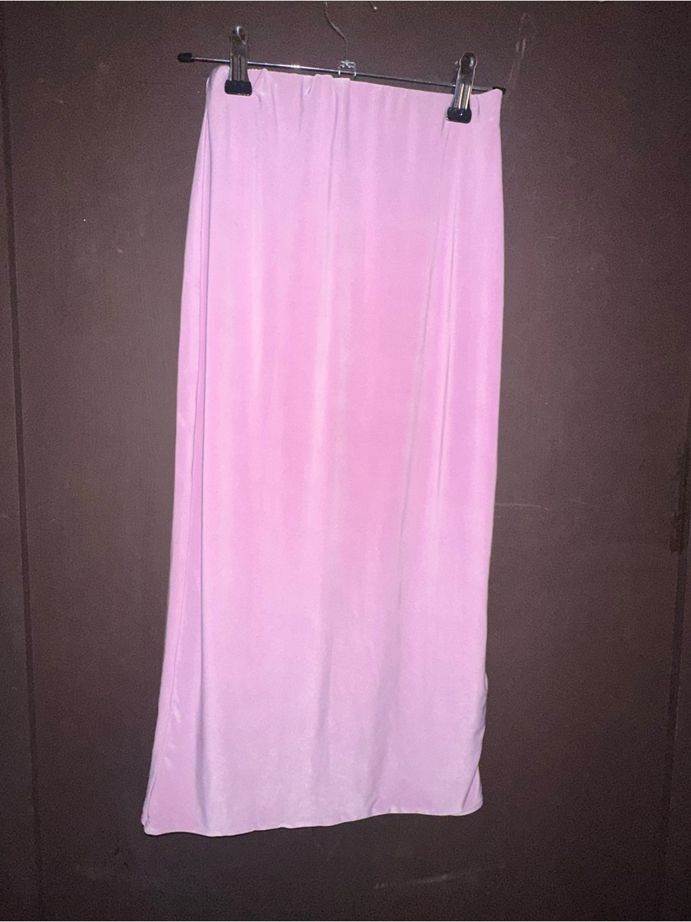 PrettyLittleThing Light Pink Maxi Skirt